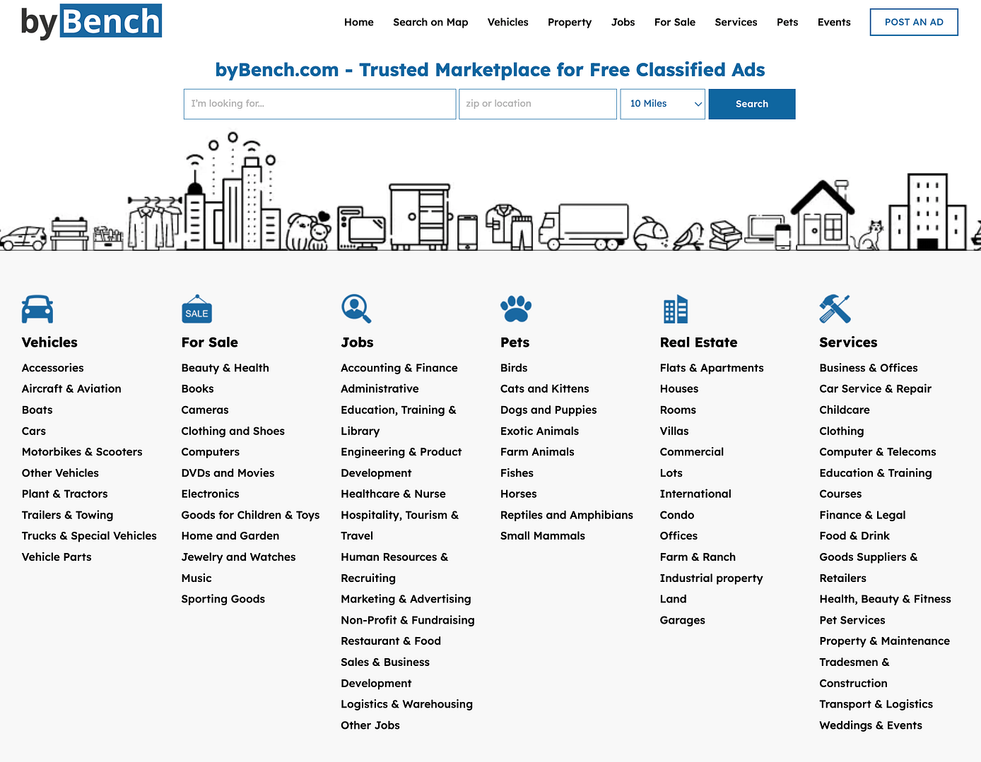 You are currently viewing byBench Is a Marketplace Like Craigslist Alternative